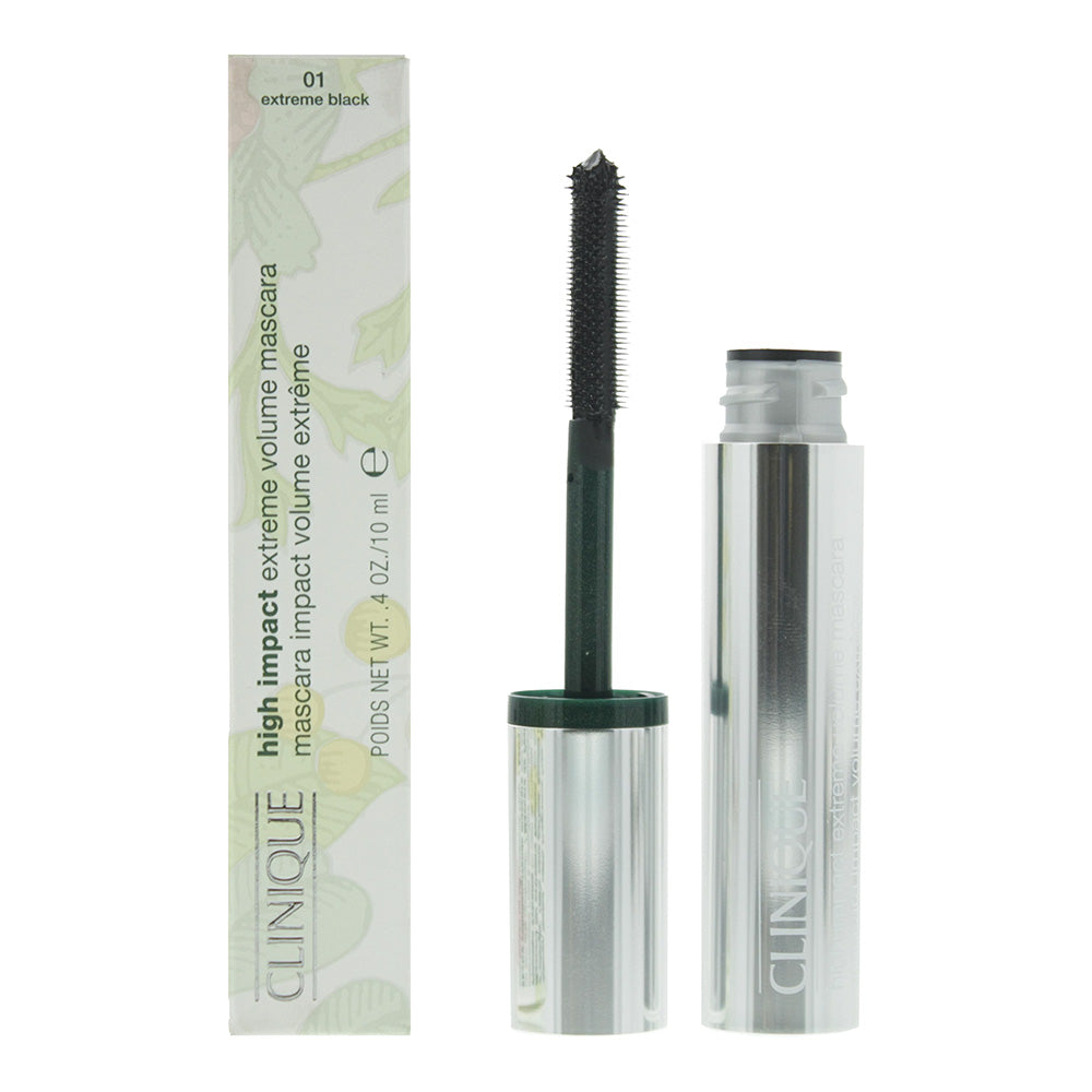 Clinique Clinique, High Impact, Volumen, Wimperntusche, 01, Extrem Schwarz, 10 ml Regular