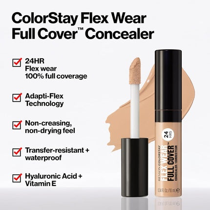 REVLON REVLON Colorstay Flex Wear Corrector Ojeras y Rostro 050 Medium Deep 10 ml Kosmetik
