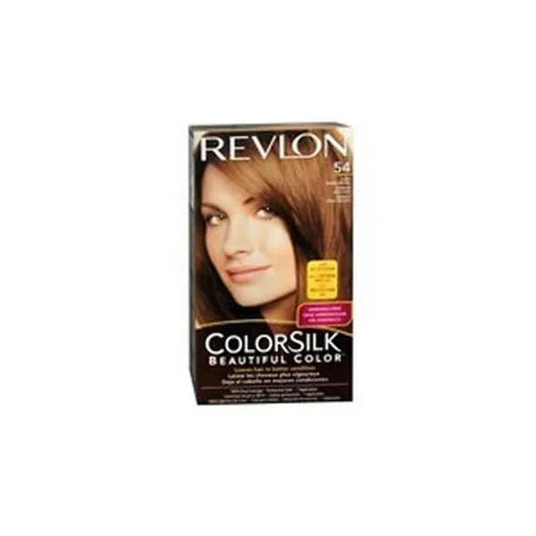 REVLON REVLON Colorsilk Haarfarbe Ohne Ammoniak 54 Light Golden Brown Augenbrauen-Make-up