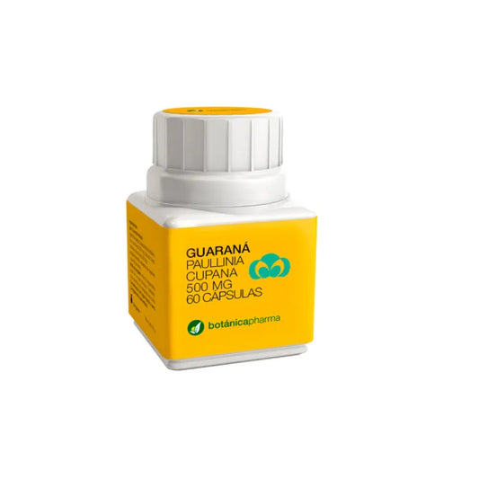 BOTÁNICAPHARMA Guarana 500 mg 60 Kapseln Nahrungsergänzung Kosmetik