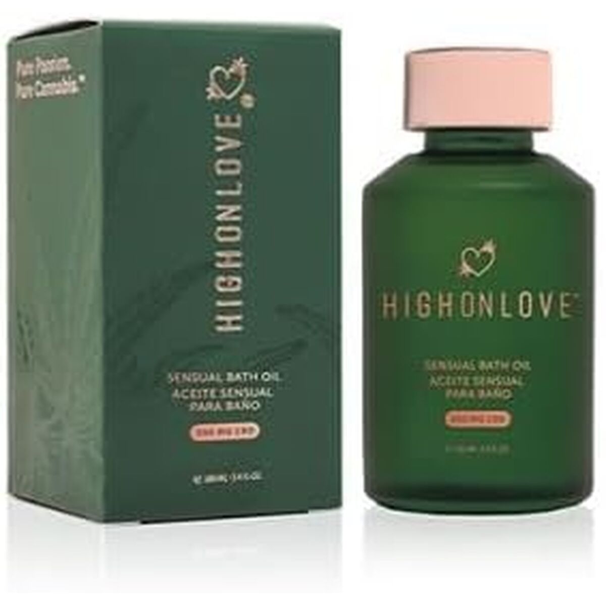 Badeöl High on Love Sensual 100 ml mit CBD