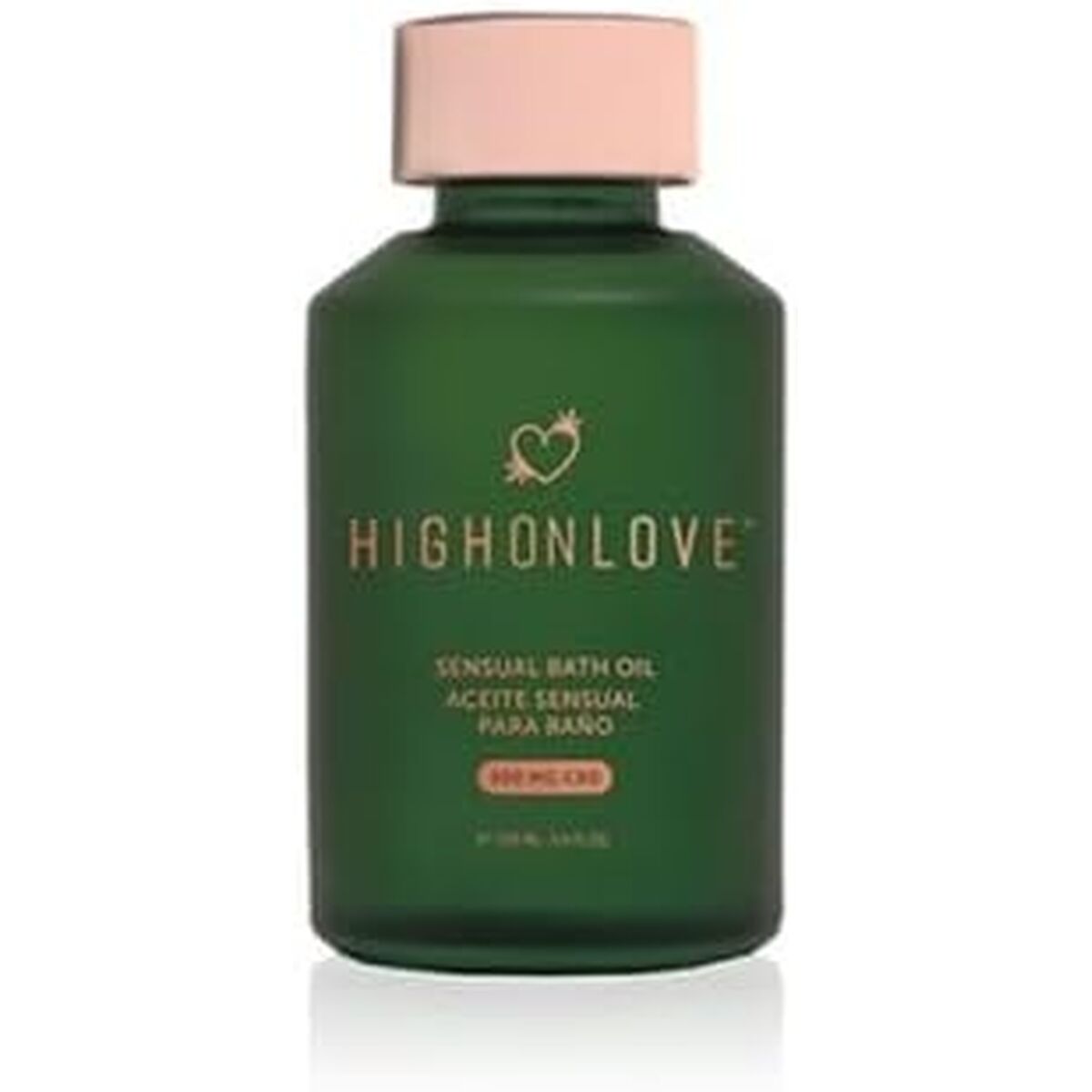 Badeöl High on Love Sensual 100 ml mit CBD