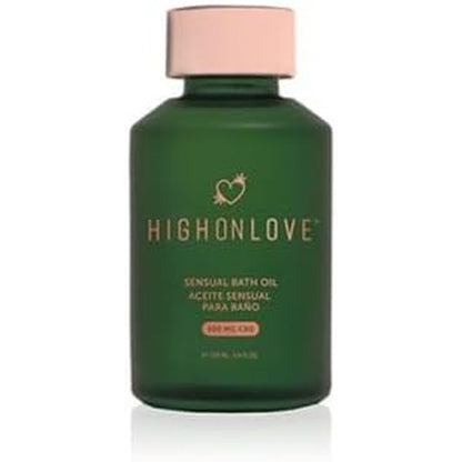 Badeöl High on Love Sensual 100 ml mit CBD
