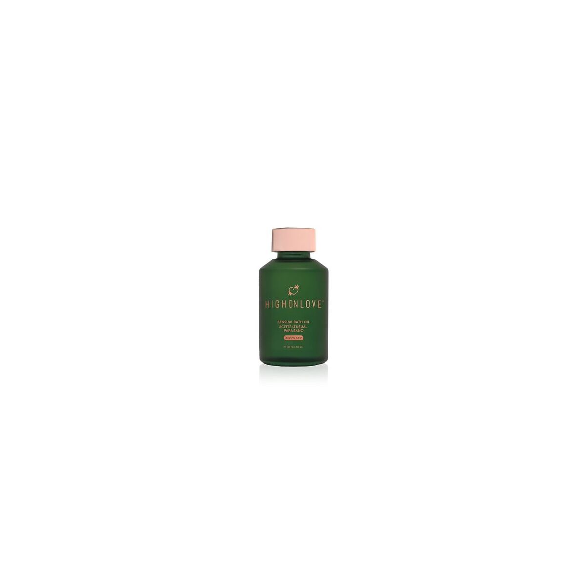 Badeöl High on Love Sensual 100 ml mit CBD