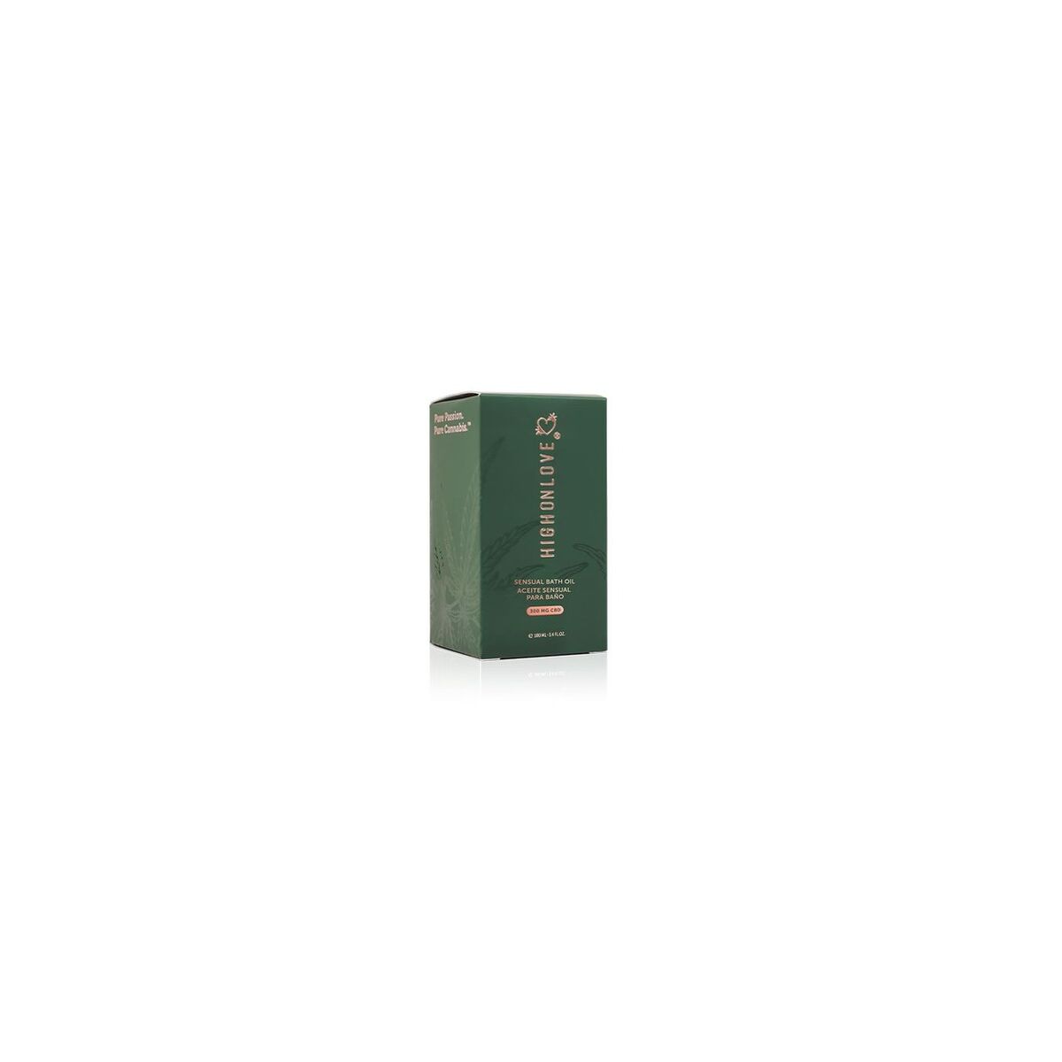 Badeöl High on Love Sensual 100 ml mit CBD