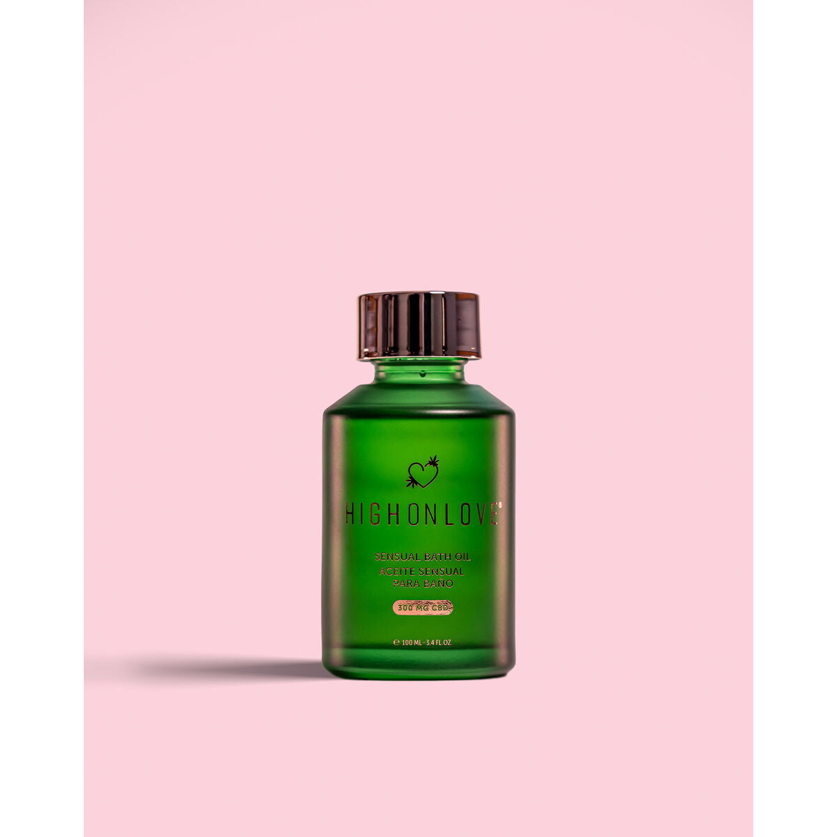 Badeöl High on Love Sensual 100 ml mit CBD