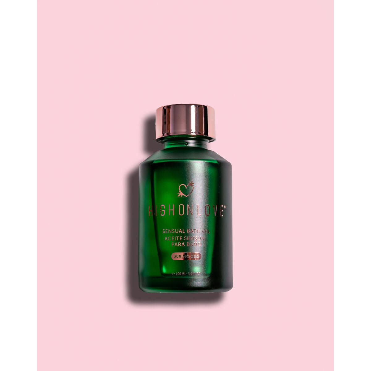 Badeöl High on Love Sensual 100 ml mit CBD