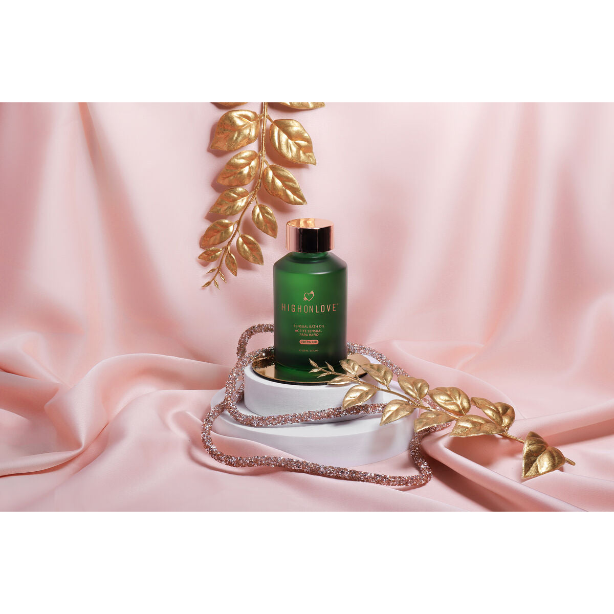 Badeöl High on Love Sensual 100 ml mit CBD