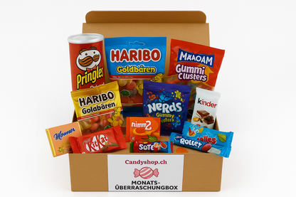 Candyshop.ch Monats Überraschungsbox