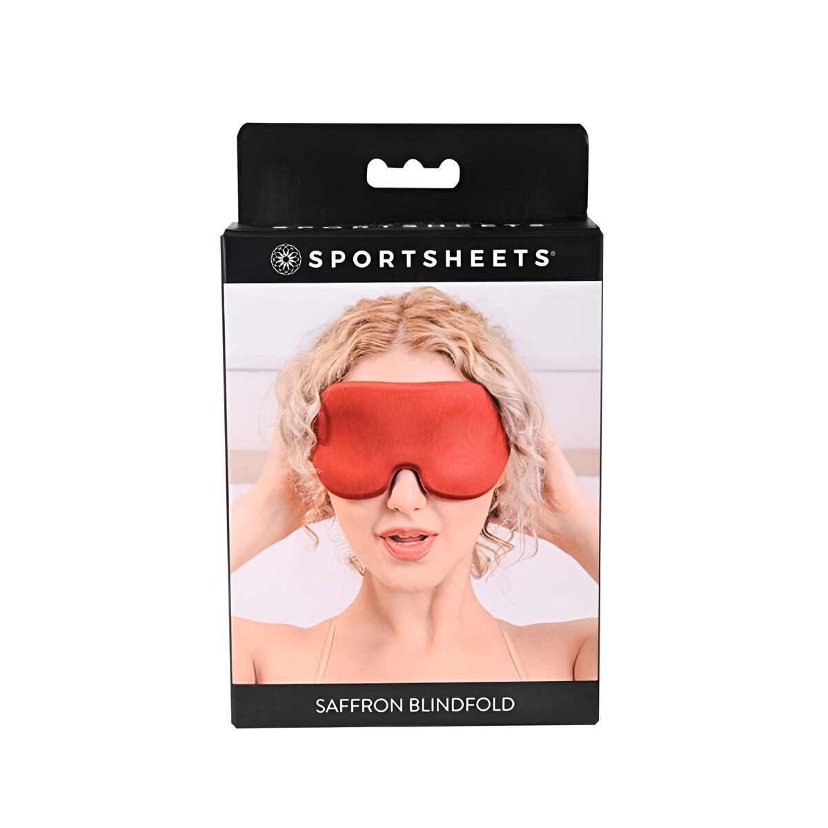 Sportliche Augenmaske für Einsteiger in Rot