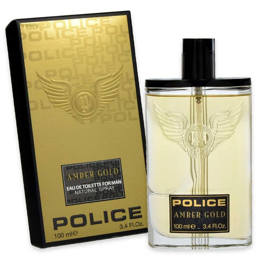 POLICE POLICE Amber Gold Eau de Toilette für Herren 100 ml Spray Parfüm
