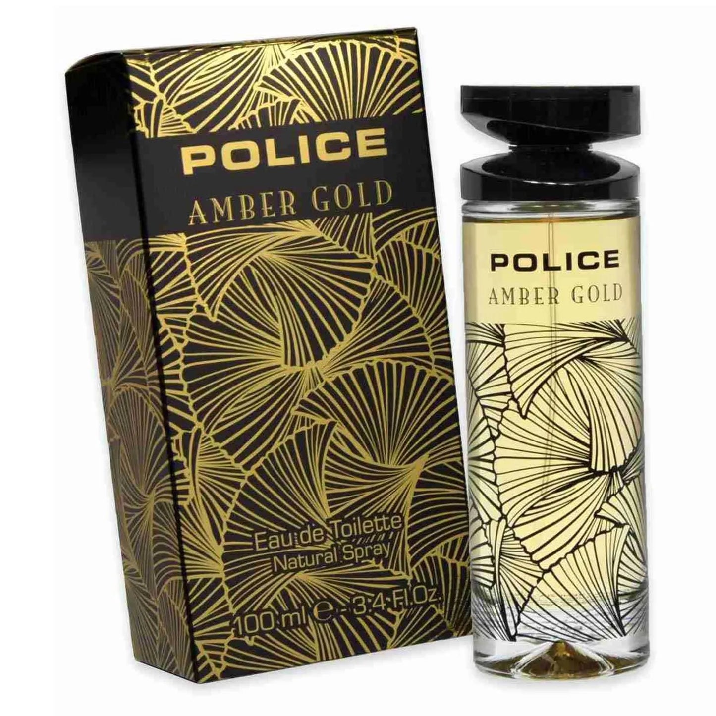 POLICE POLICE Amber Gold Eau de Toilette 100 ml Spray Herrenduft Parfüm