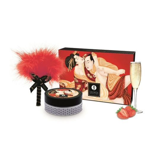 Shunga Nahrungsmittelpulver CHAMPAGNE STRAWBERRIES 75 g