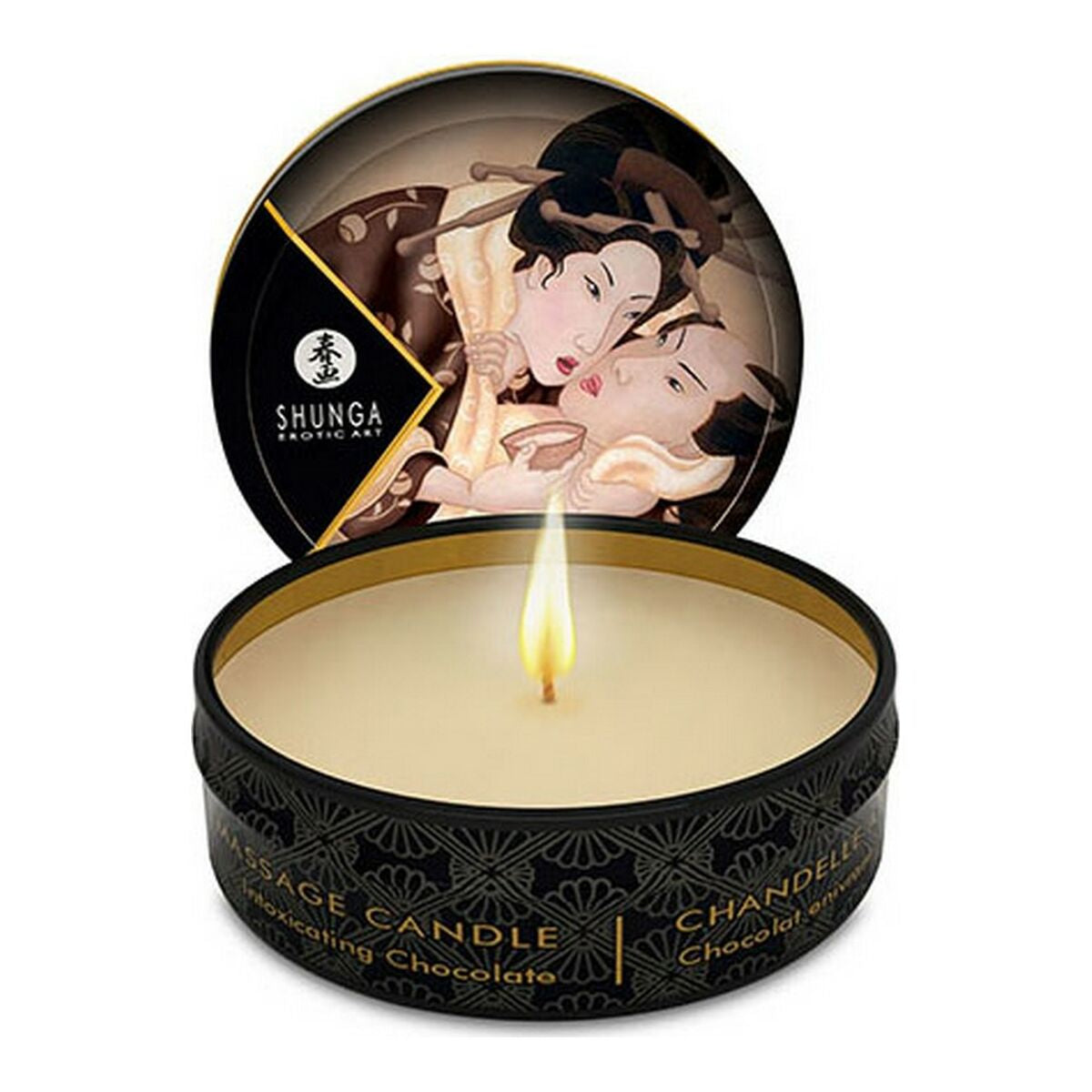 Schokoladen-Massagekerze von Shunga (30 ml)