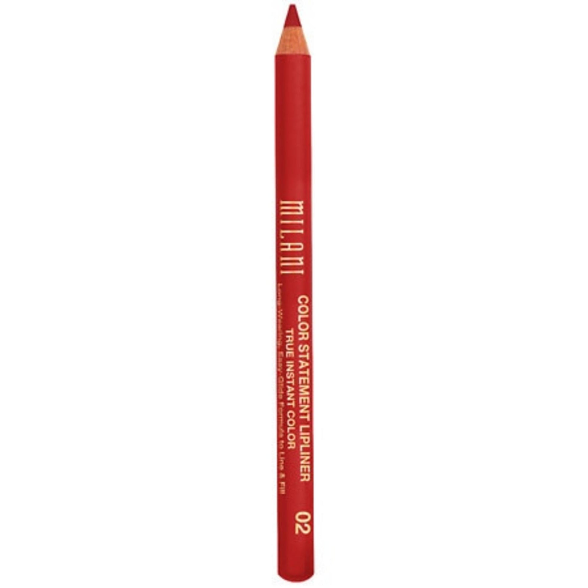 Milani Milani, Color Statement, Lipliner, 02, Echtes Rot, 1.14 g Regular