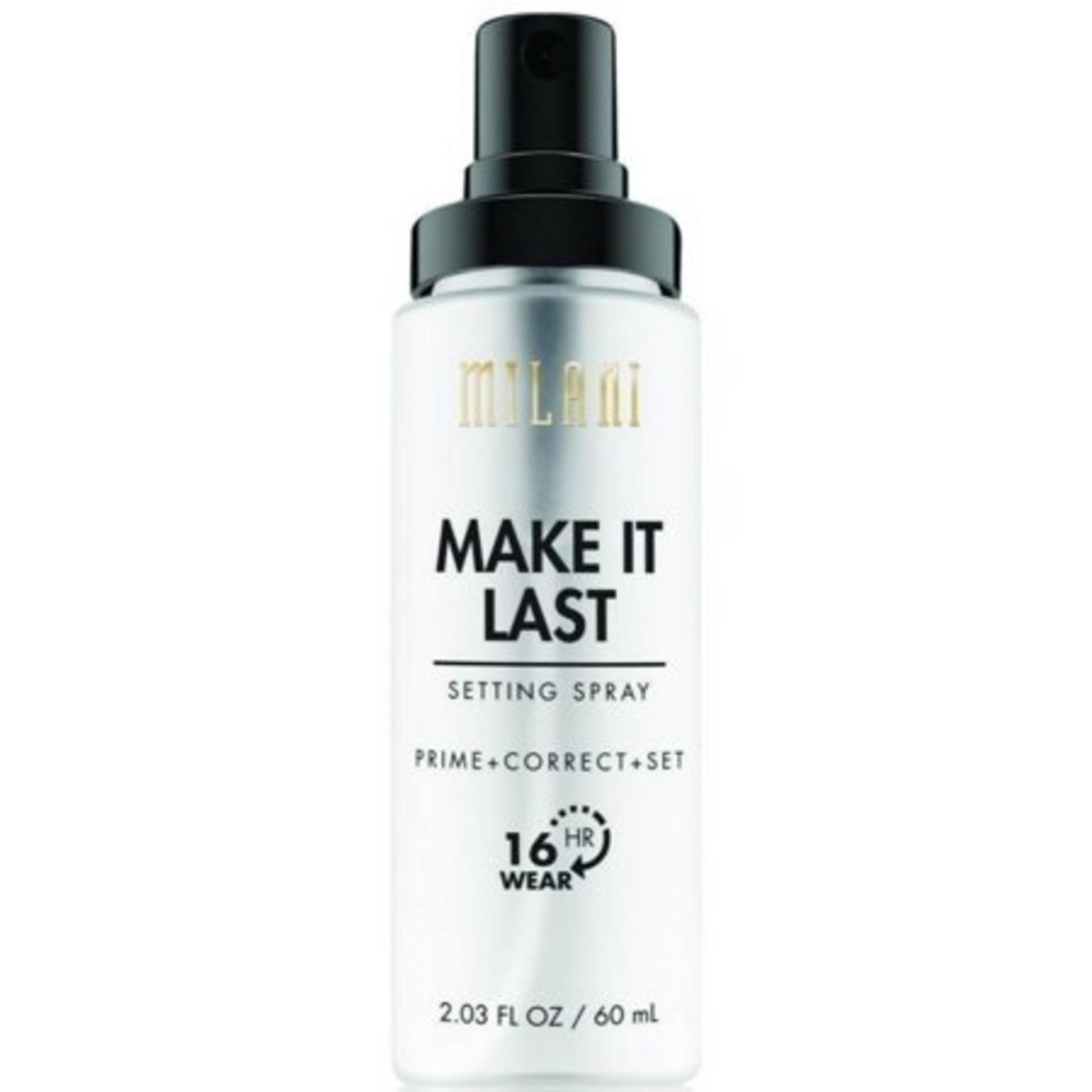 Milani Milani, Make It Last, Wasserdicht, Fixierspray, 60 ml Regular