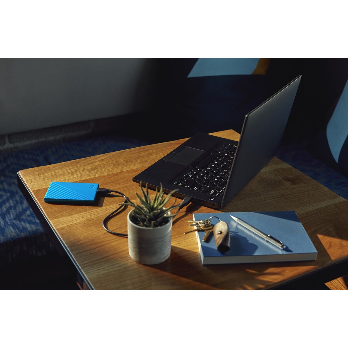 Western Digital Externe Festplatte Western Digital Wdbpkj0040Bbl-Wesn 4 Tb Blau