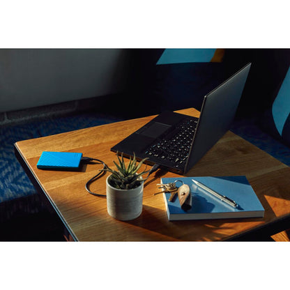 Western Digital Externe Festplatte Western Digital Wdbpkj0040Bbl-Wesn 4 Tb Blau