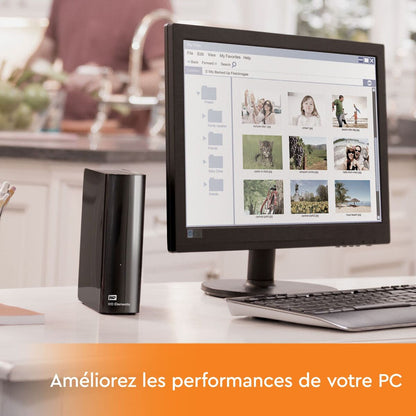 Western Digital Externe Festplatte Western Digital Desktop Hard Drive Schwarz