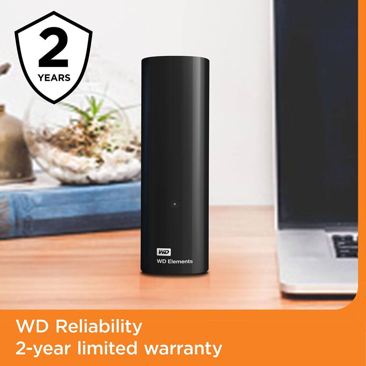 Western Digital Externe Festplatte Western Digital Desktop Hard Drive Schwarz
