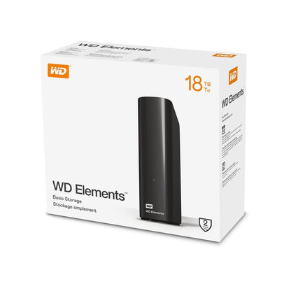 Western Digital Externe Festplatte Western Digital Desktop Hard Drive Schwarz