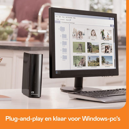 Western Digital Externe Festplatte Western Digital Desktop Hard Drive Schwarz