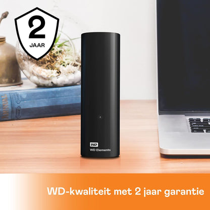 Western Digital Externe Festplatte Western Digital Desktop Hard Drive Schwarz