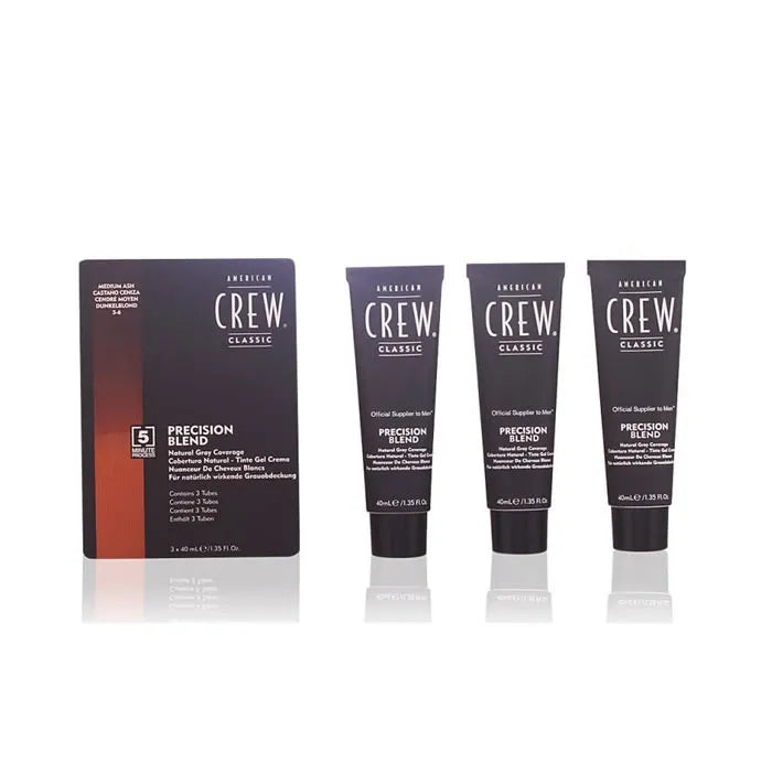 AMERICAN CREW AMERICAN CREW Precision Blend Medium Ash Set 3 Artikel Größe 5 und 6 Kosmetik