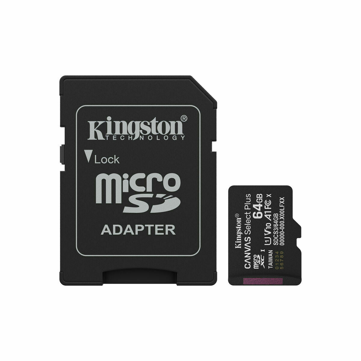 Kingston Mikro Sd Speicherkarte Mit Adapter Kingston Sdcs3/64Gb