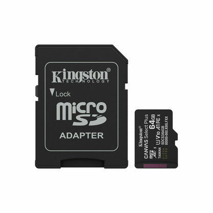 Kingston Mikro Sd Speicherkarte Mit Adapter Kingston Sdcs3/64Gb