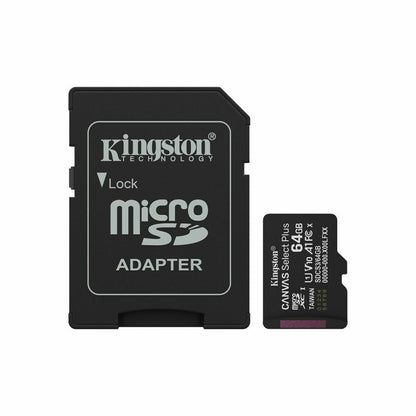 Kingston Mikro Sd Speicherkarte Mit Adapter Kingston Sdcs3/64Gb