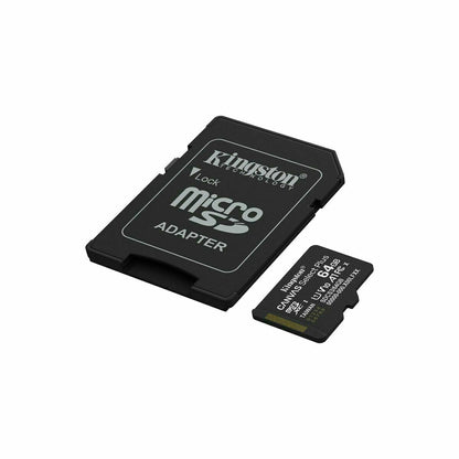 Kingston Mikro Sd Speicherkarte Mit Adapter Kingston Sdcs3/64Gb