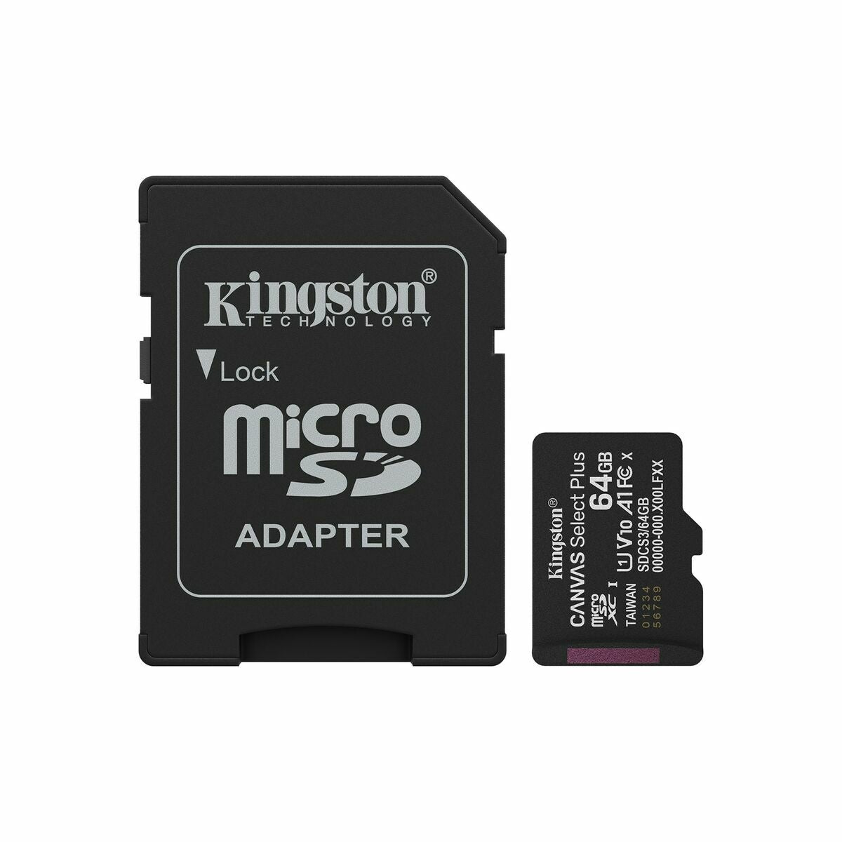 Kingston Mikro Sd Speicherkarte Mit Adapter Kingston Sdcs3/64Gb