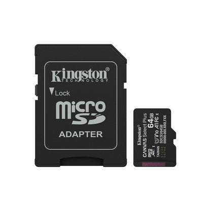 Kingston Mikro Sd Speicherkarte Mit Adapter Kingston Sdcs3/64Gb