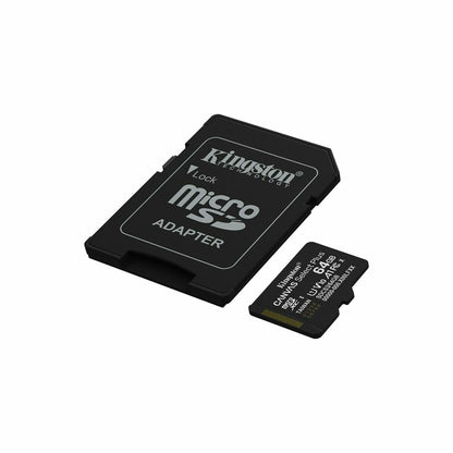 Kingston Mikro Sd Speicherkarte Mit Adapter Kingston Sdcs3/64Gb