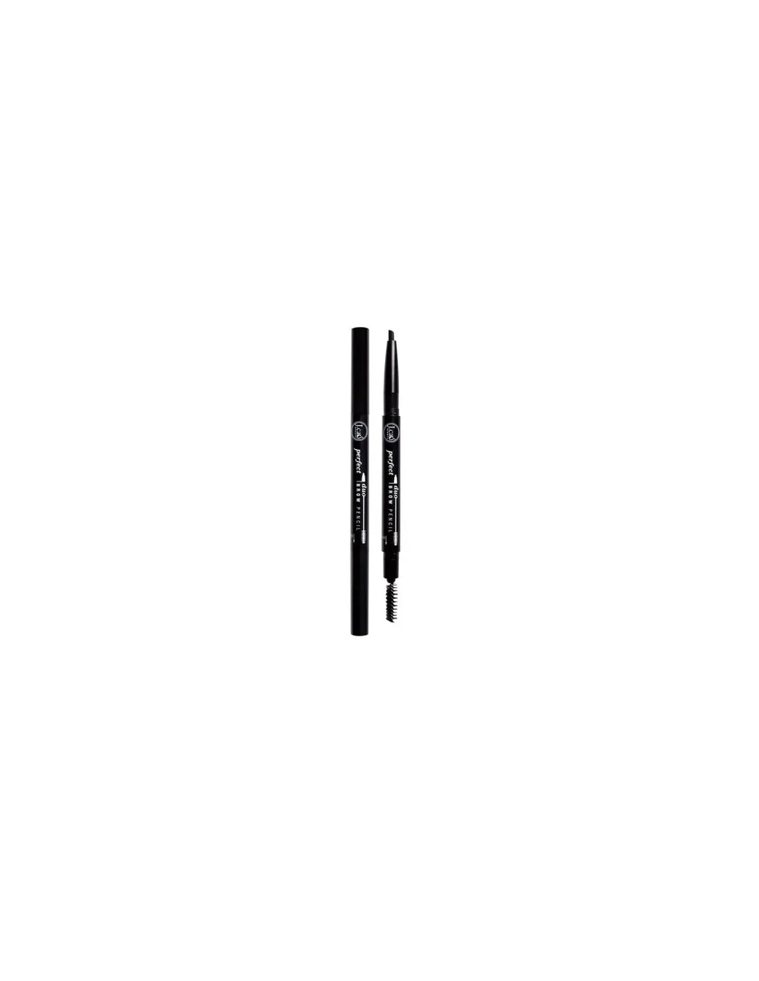 J.CAT BEAUTY J.CAT BEAUTY Jcat Brow Pencil Duo Perfect Augenbrauenstift Jet Schwarz Augenbrauen-Make-up
