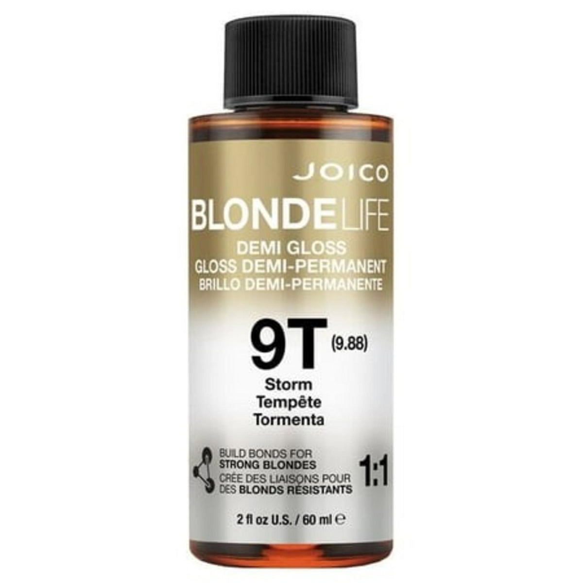 Joico Demi-permanente Haarfarbe Joico, Blonde Life, Demi-Permanent Hair Dye, 9T Storm, 60 ml Regular