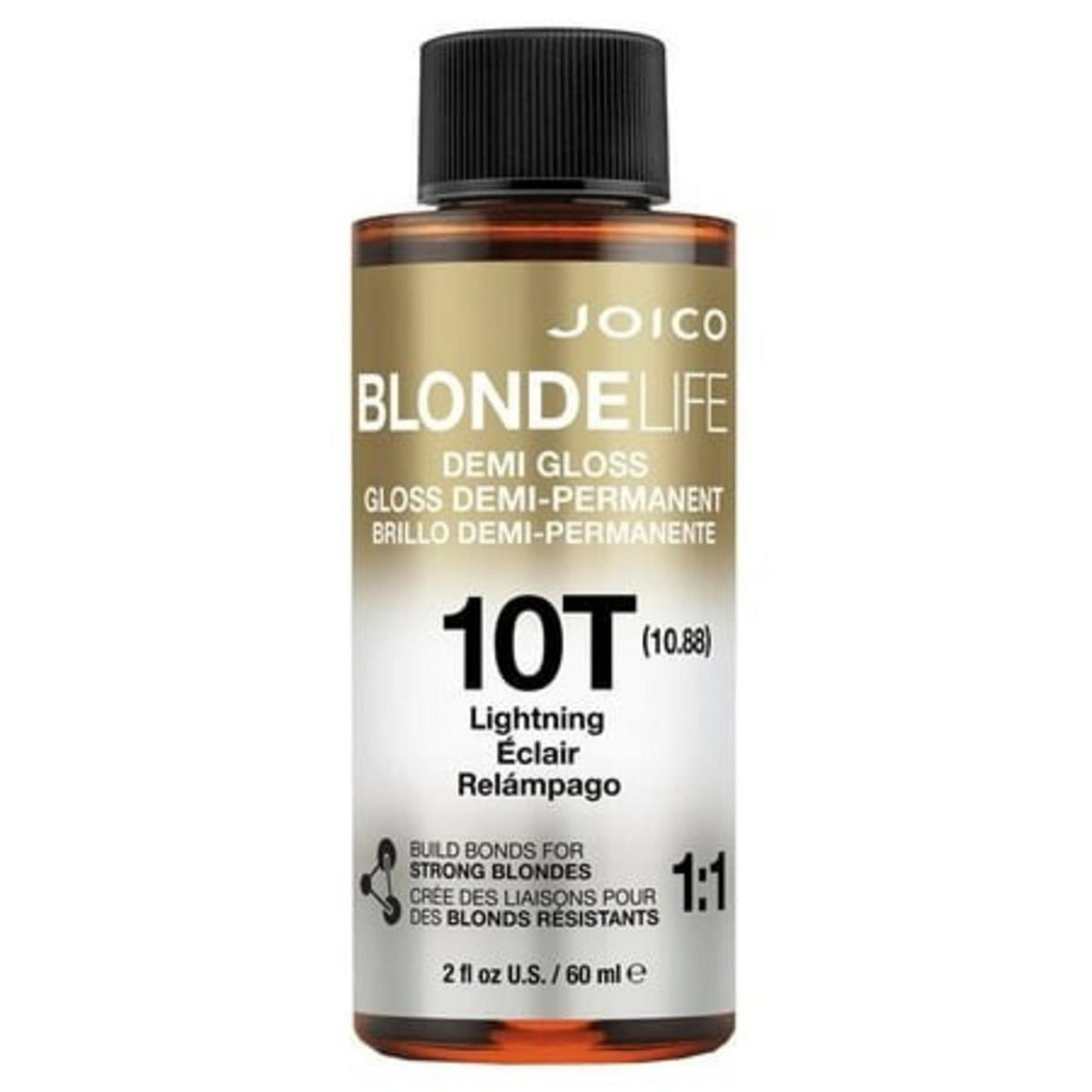 Joico Demi-permanente Haarfarbe Joico, Blonde Life, Demi-Permanent Hair Dye, 10T Lightning, 60 ml Regular