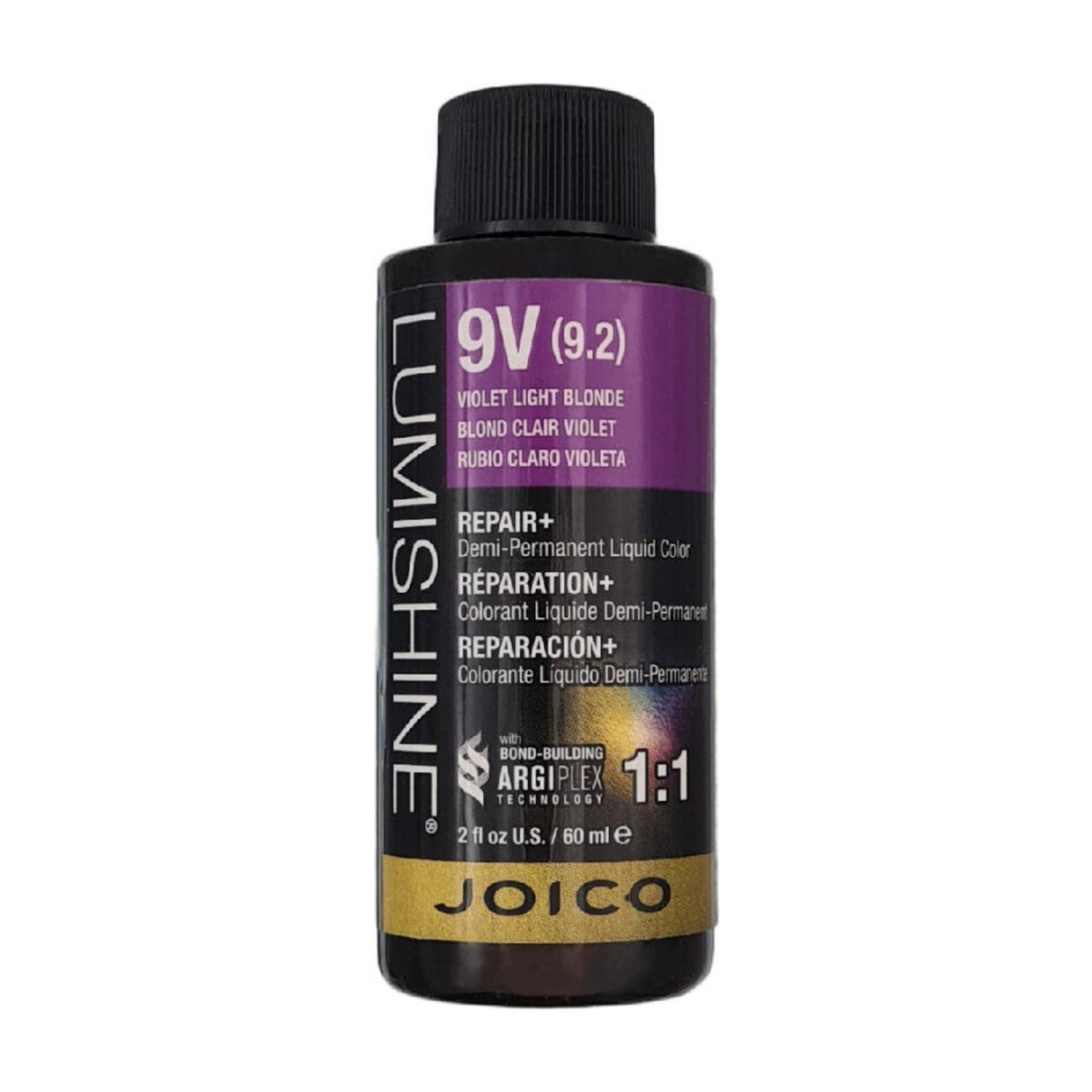 Joico Demi-permanente Haarfarbe Joico, LumiShine, Demi-Permanent Hair Dye, 9V Violet, 60 ml Regular