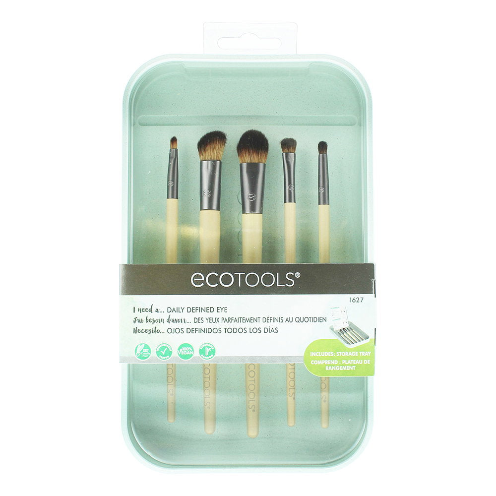 EcoTools Setzen, EcoTools, Daily Defined, Augenpinsel, 5 stk Regular