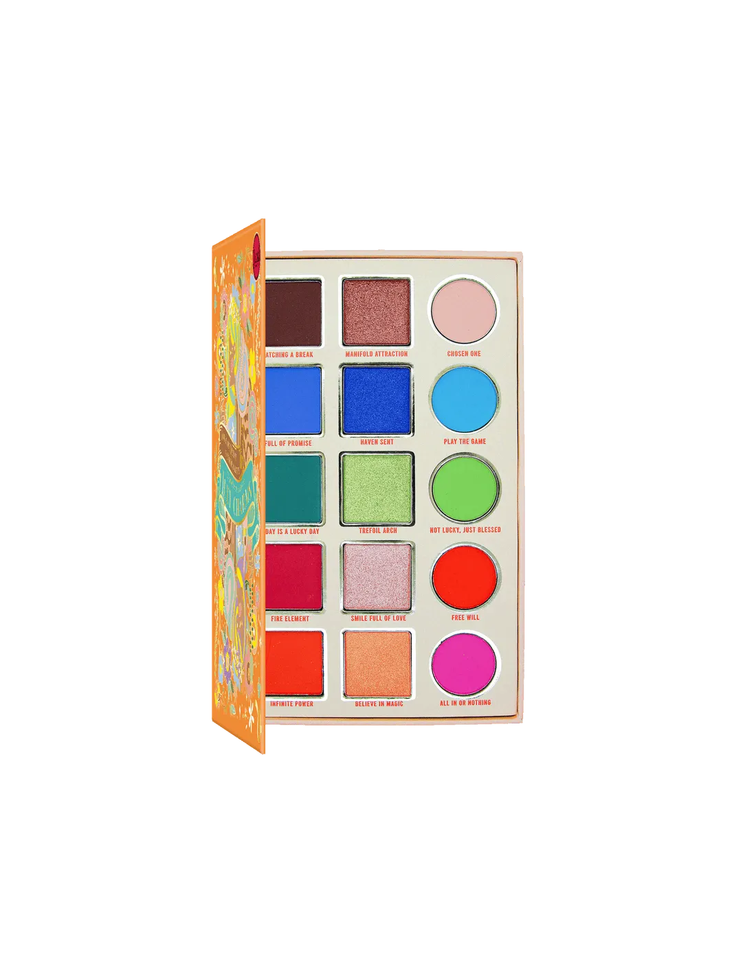 J.CAT BEAUTY J.CAT BEAUTY Luxy Charms Lidschattenpalette Sombra Paleta Kosmetik