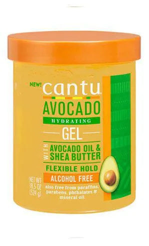 CANTU CANTU Avocado Hydrating Gel 524 g Feuchtigkeitsspendendes Gel Kosmetik