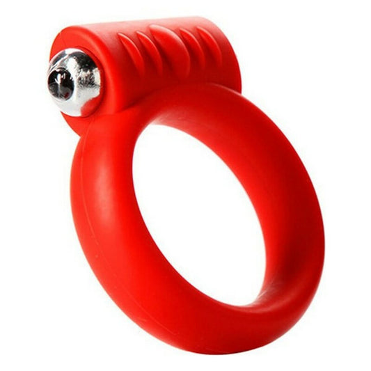 Vibrierender Penisring in Rot (Ø 5 cm) von Tantus