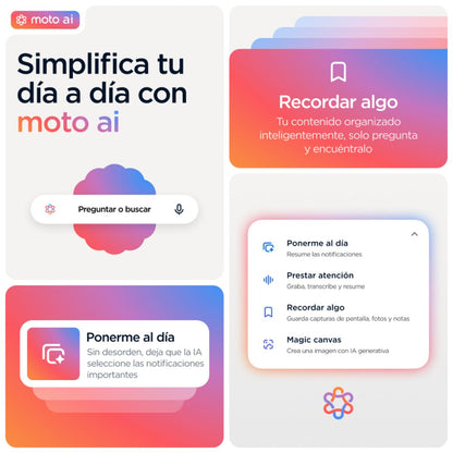Motorola Smartphone Motorola Pb7Y0053Es 8 Gb Ram 512 Gb Schwarz 6,72&quot;