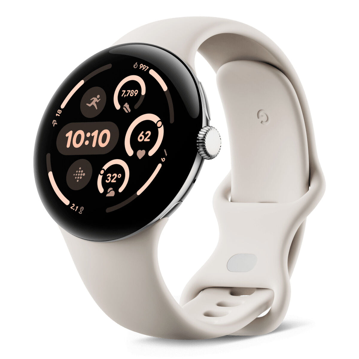 Google Smartwatch Google Ga05283-De Weiß 1,4&quot; 45 Mm