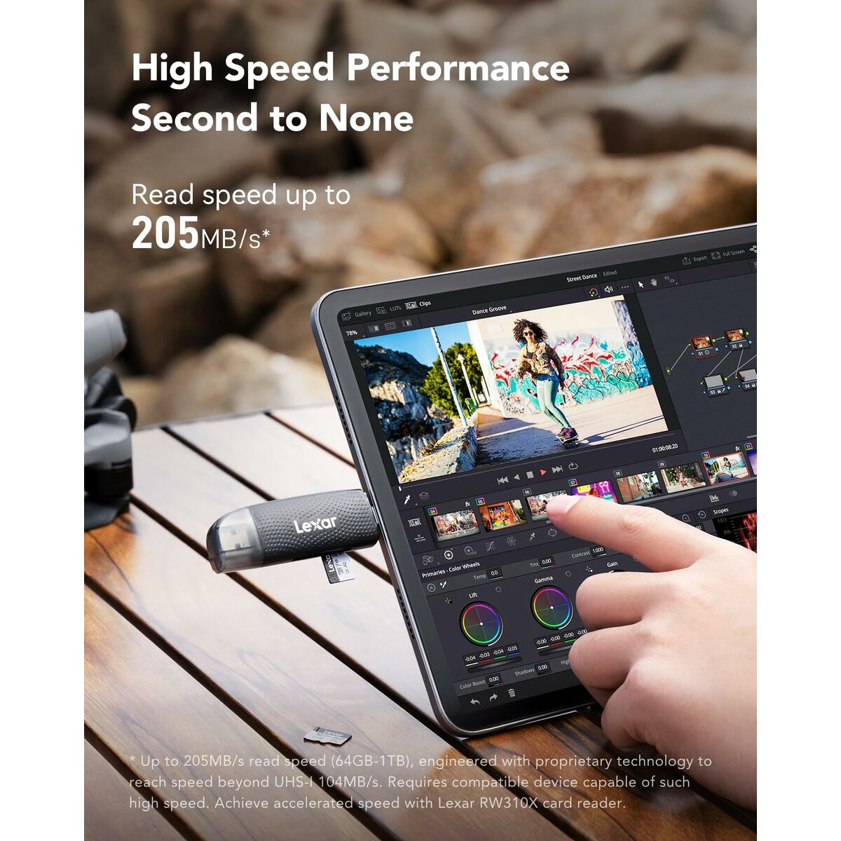 Lexar Mikro Sd Speicherkarte Mit Adapter Lexar Lmssipl512G-Bnang 512 Gb