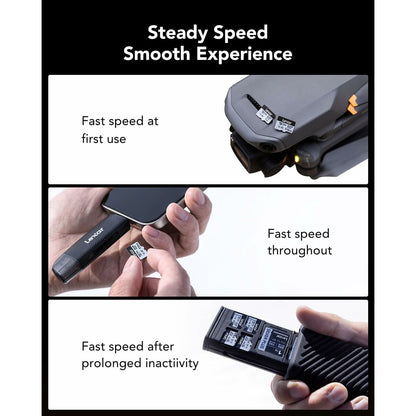 Lexar Mikro Sd Speicherkarte Mit Adapter Lexar Lmssipl512G-Bnang 512 Gb