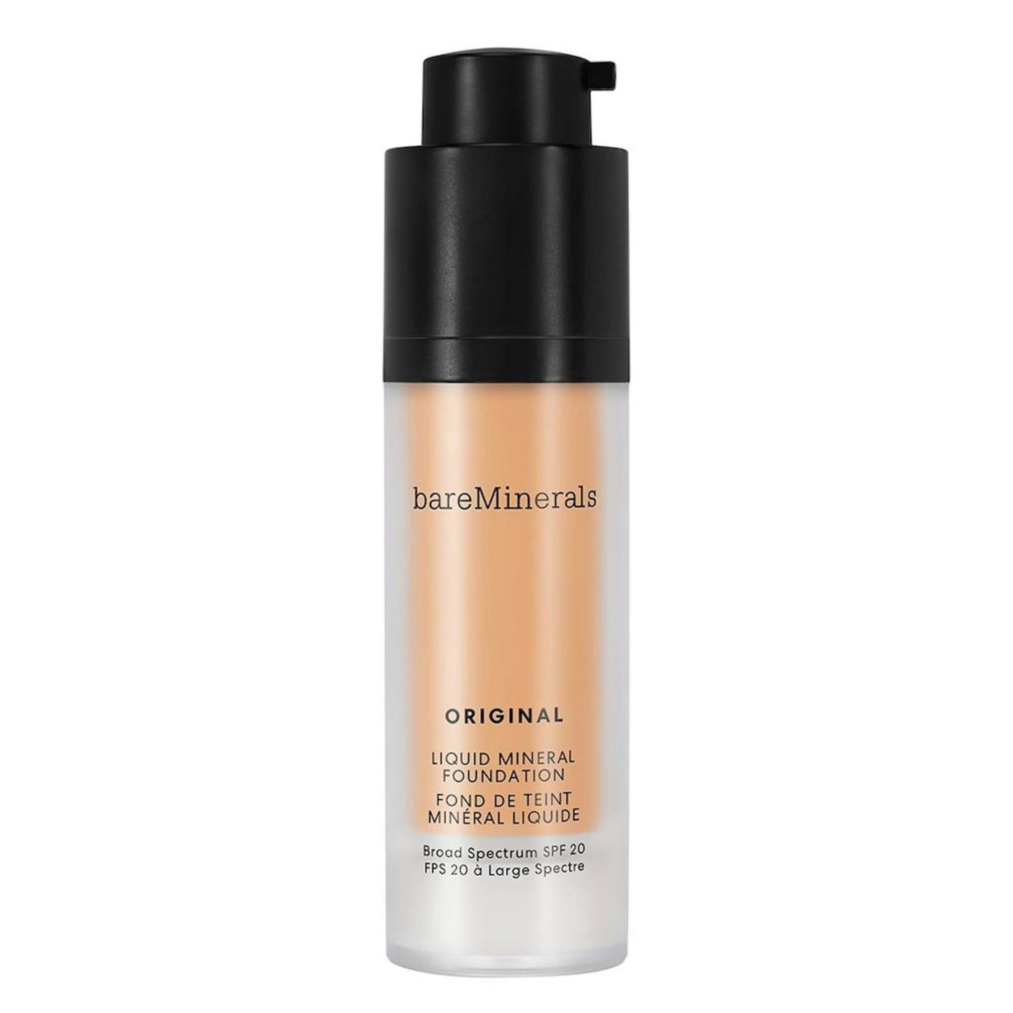 BareMinerals BareMinerals, Original Liquid Mineral, Leuchtend, Flüssige Grundierung, 20, Goldene Bräune, SPF 20, 30 ml Regula