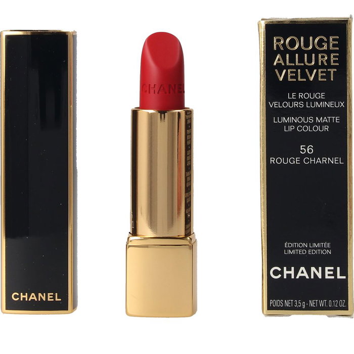 CHANEL CHANEL Rouge Allure Velvet Lippenstift 56 Rouge Charnel 3,5 g