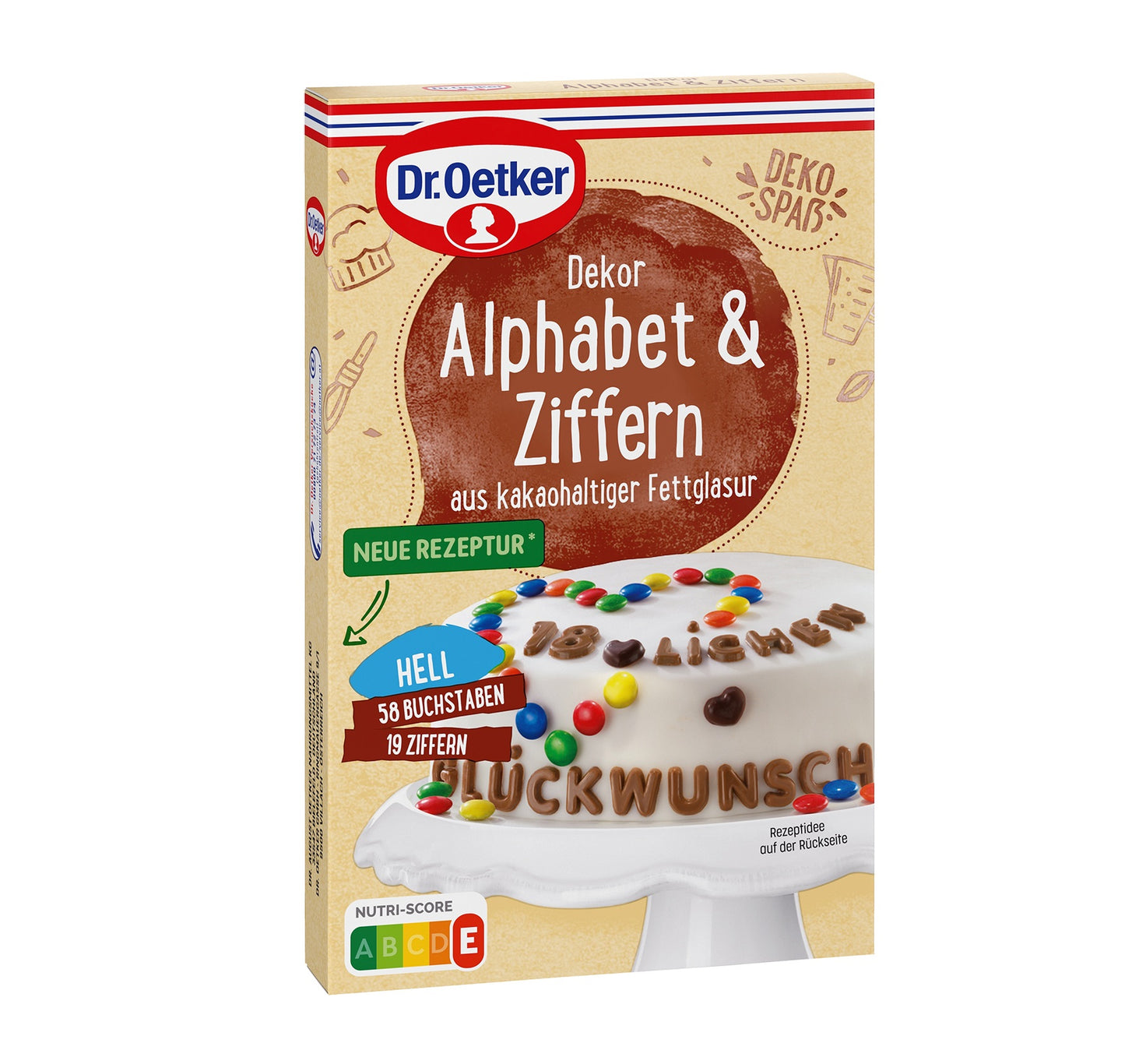 Dr. Oetker Dekor Alphabet & Ziffern